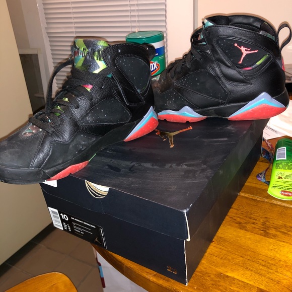 Retro 11 low cool grey & Retro 7 Barcelona Nights - Picture 3 of 7